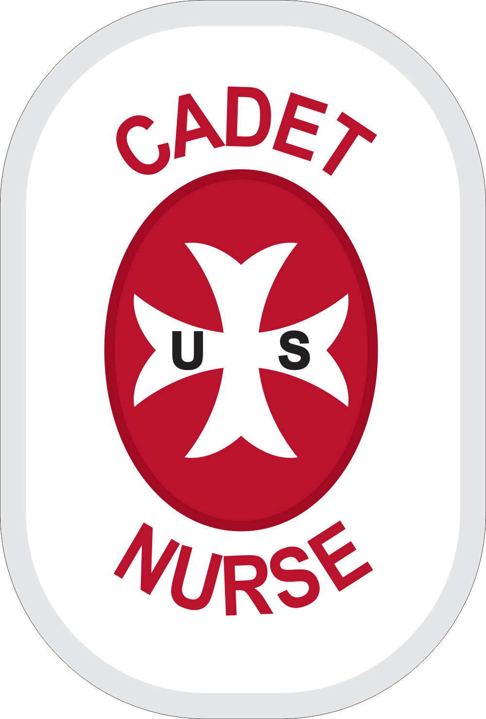 WWII Cadet Nurse Patch Decal
