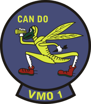 VMO-1 Marine Observation Squadron 1 Decal