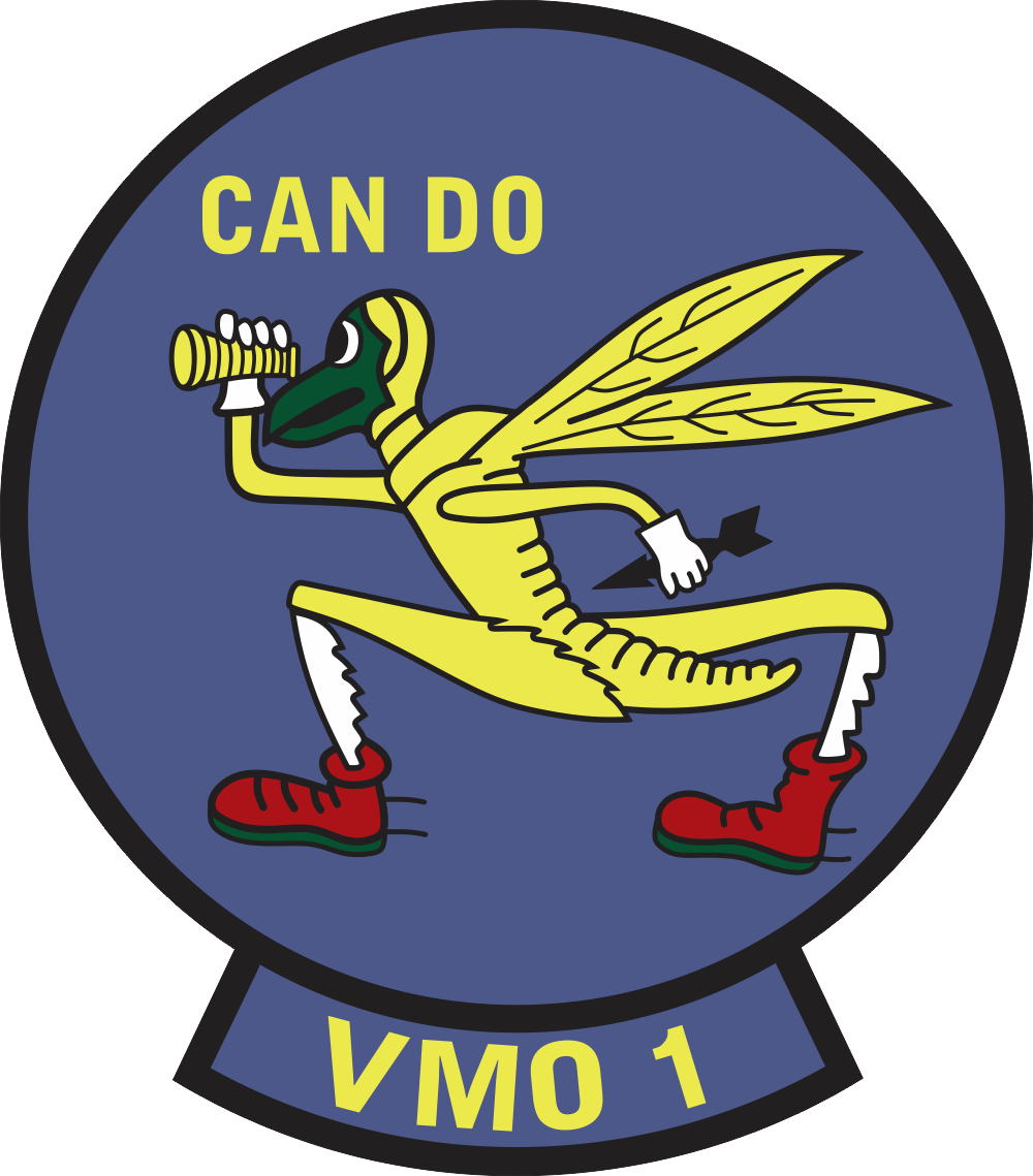 VMO-1 Marine Observation Squadron 1 Decal