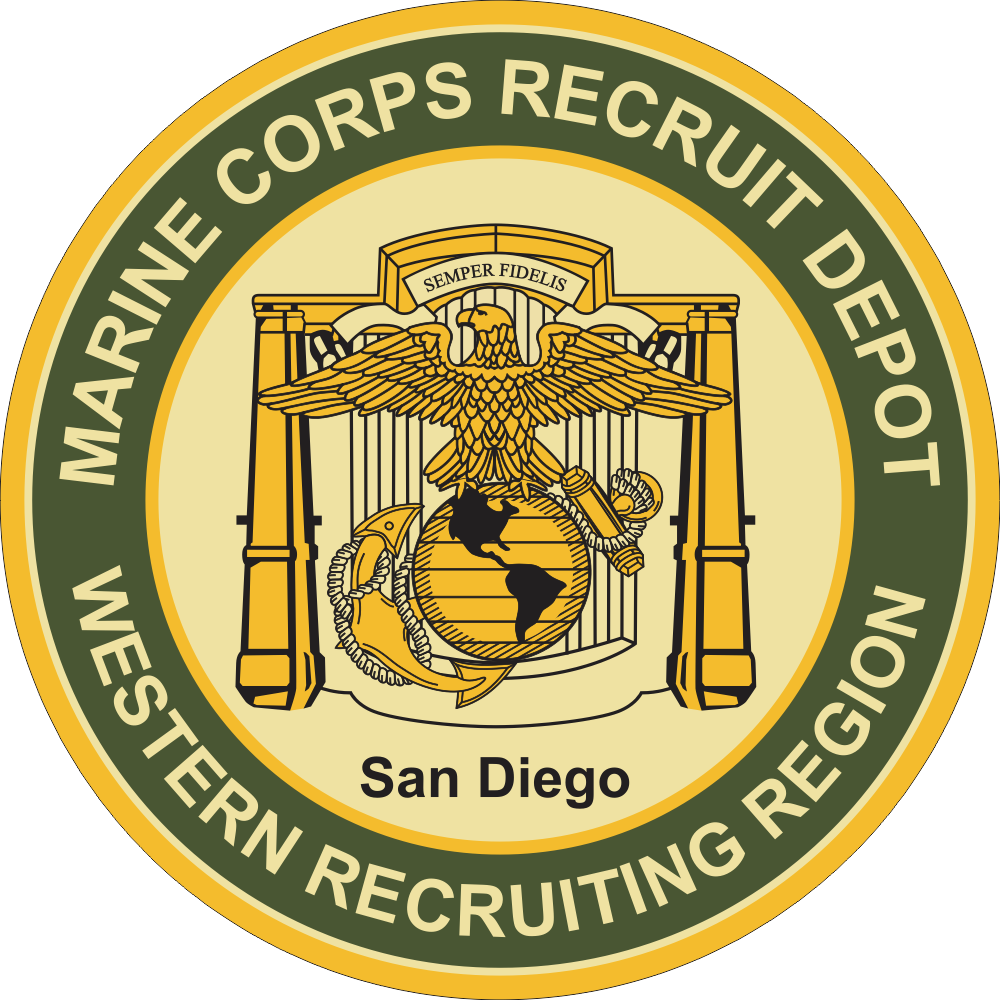 Marine Corps Recruiting Depot Decal