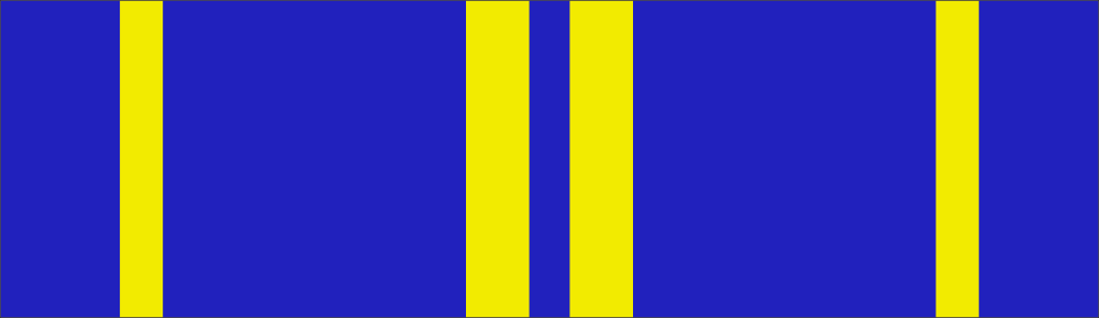 Alaska Air Medal Ribbon Decal