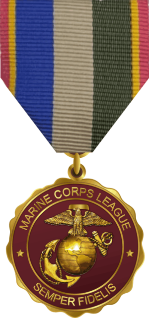 Marine Corps League Medal Decal
