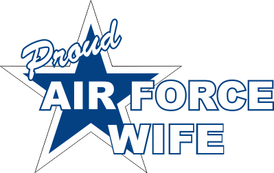 Proud Air Force Wife Decal