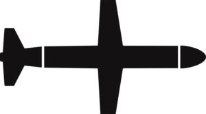 Tomahawk Missile Silhouette Decal