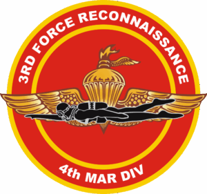 3rd Force Reconnaissance 4th Marine Division Decal