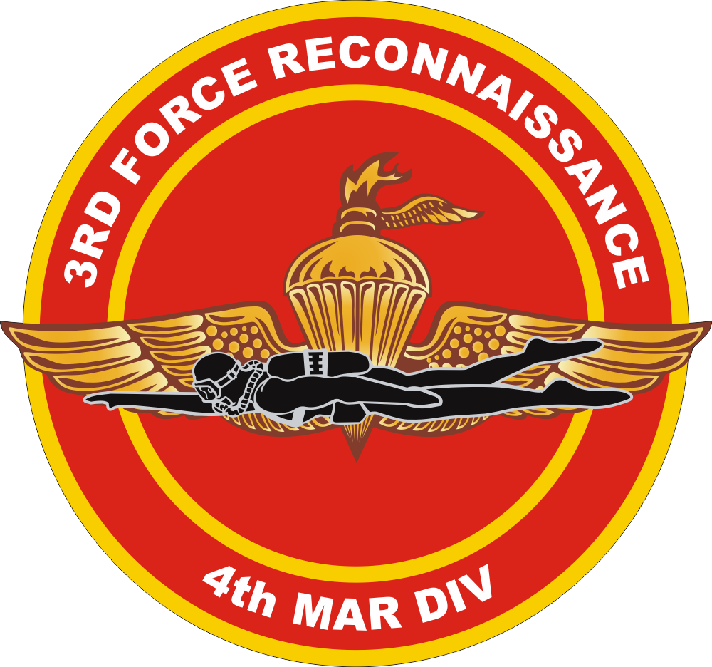 3rd Force Reconnaissance 4th Marine Division Decal