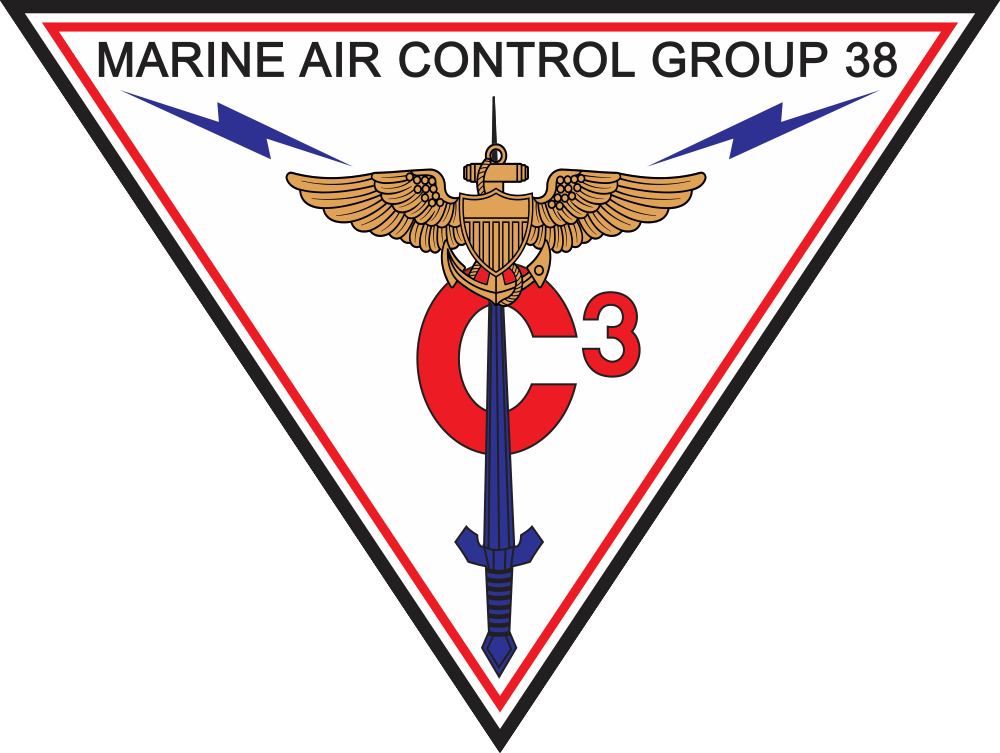 MACG-38 Marine Air Control Group 38 Decal