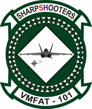 VMFAT-101 Marine Fighter Attack Training Squadron Decal
