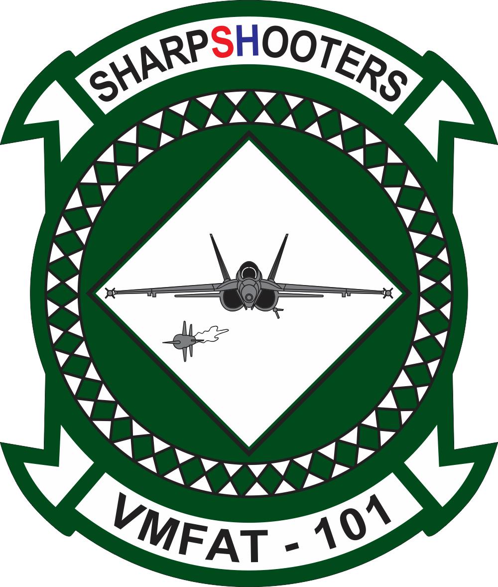 VMFAT-101 Marine Fighter Attack Training Squadron Decal