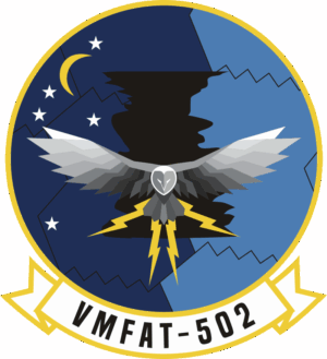 VMFAT-502 Marine Fighter Attack Training Squadron Decal