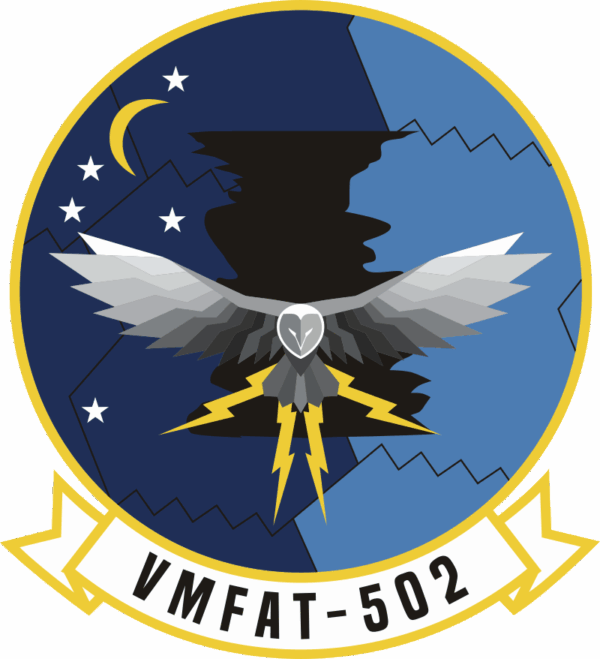 VMFAT-502 Marine Fighter Attack Training Squadron Decal