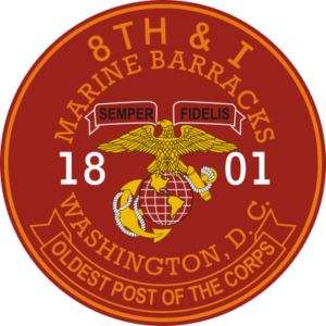 8th & I Marine Barracks Decal