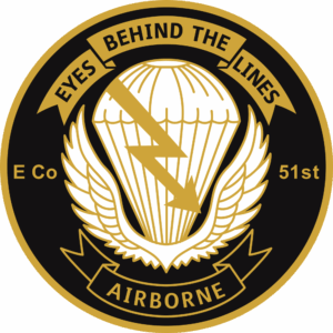 E Company 51 Long Range Surveillance Decal