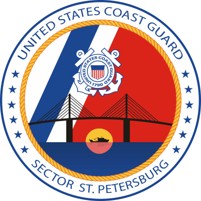 Coast Guard Sector St. Petersburg Decal