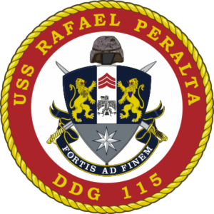 USS Rafael Peralta DDG-115 Decal