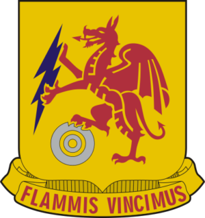 2nd Chemical Battalion DUI Decal