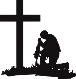 Soldier Silhouette 22 Decal