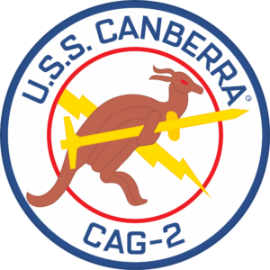 USS Canberra CAG-2 Decal