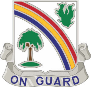 168th Infantry Regiment DUI Decal