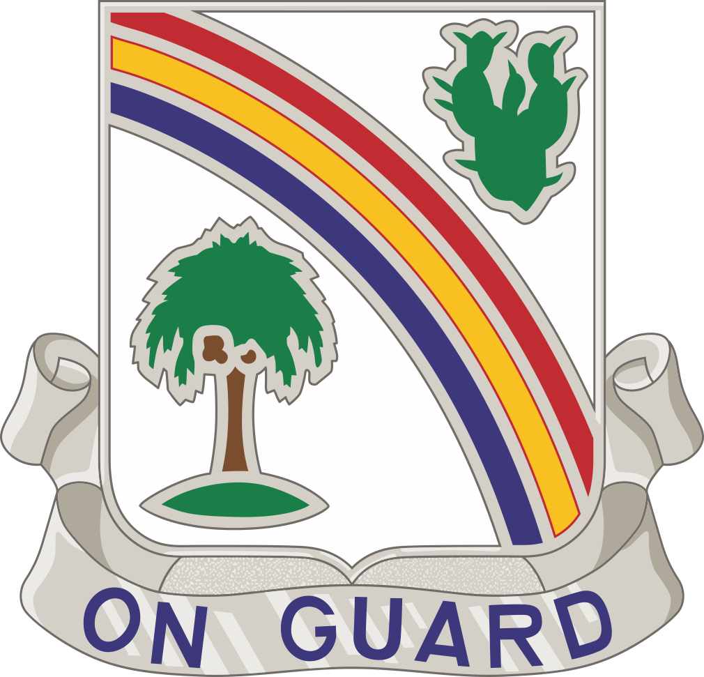 168th Infantry Regiment DUI Decal