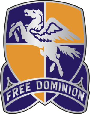 224th Aviation Regiment DUI Decal