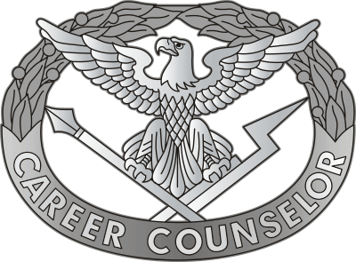 US Army Career Counselor Badge Decal - Military Graphics