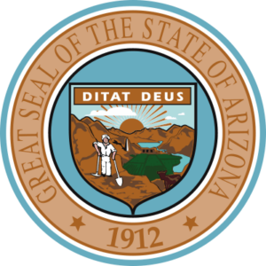 Great Seal of the State of Arizona Decal