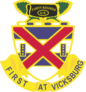 13th Infantry Regiment DUI Decal