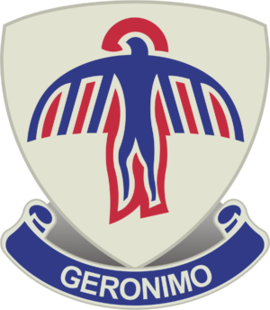 501st Infantry Regiment DUI Decal