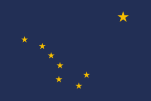 Alaska State Flag Decal