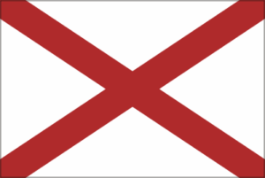 Alabama State Flag Decal