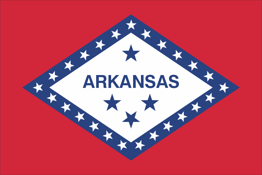 Arkansas State Flag Decal
