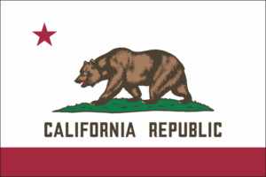 California State Flag Decal