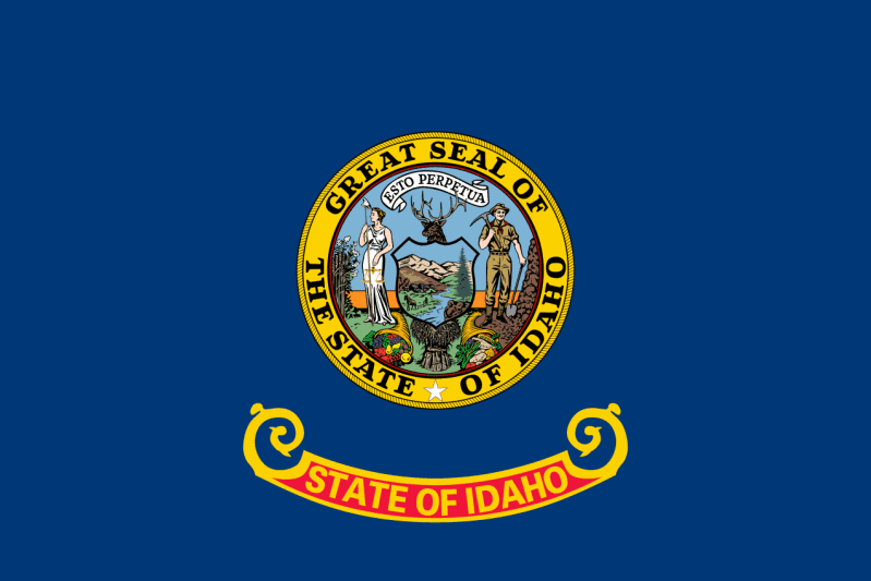 Idaho State Flag Decal