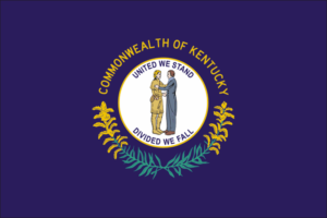 Kentucky State Flag Decal