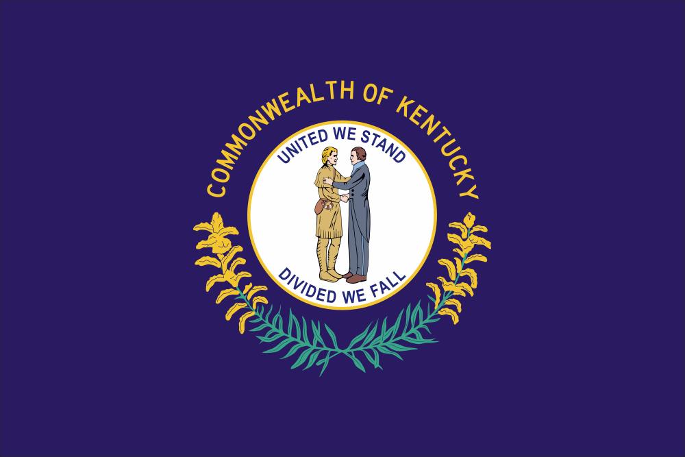 Kentucky State Flag Decal