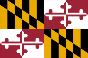 Maryland State Flag Decal