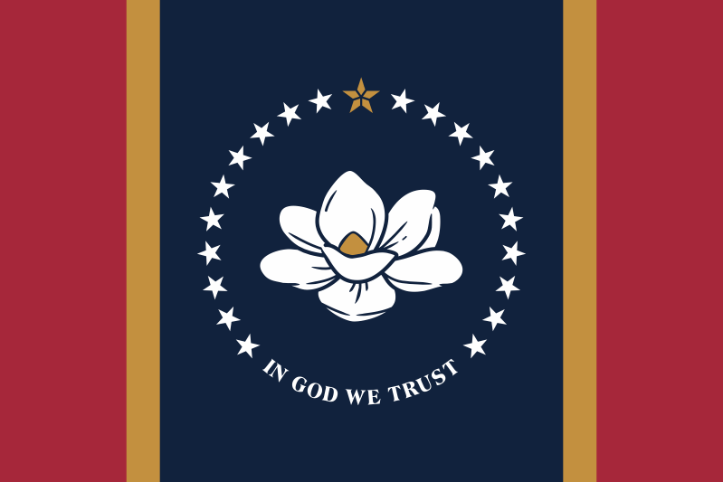 Mississippi State Flag Decal