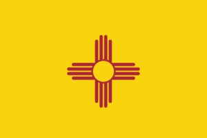 New Mexico State Flag Decal
