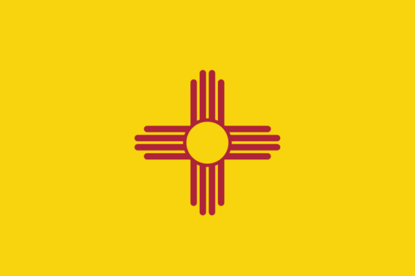 New Mexico State Flag Decal