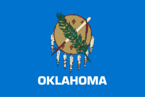 Oklahoma State Flag Decal