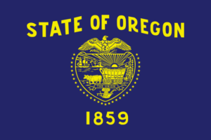 Oregon State Flag Decal