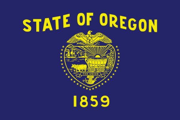 Oregon State Flag Decal