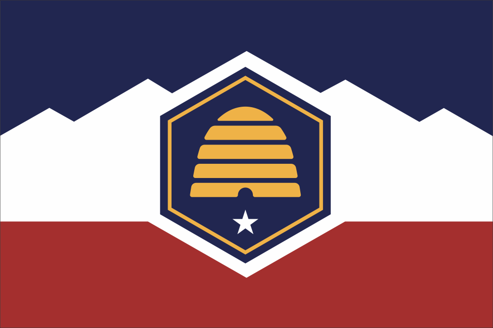 Utah State Flag Decal