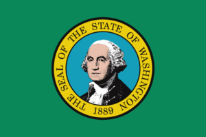 Washington State Flag Decal