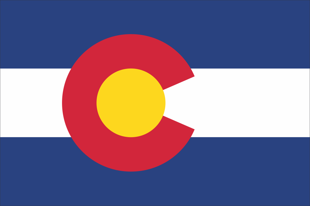 Colorado State Flag Decal