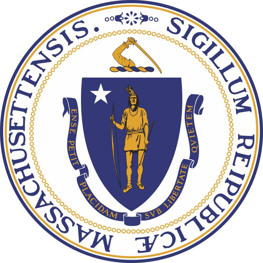 Massachusetts State Seal Decal