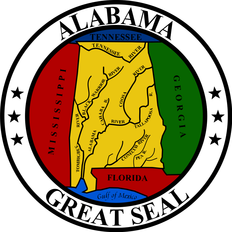 Alabama State Seal Decal