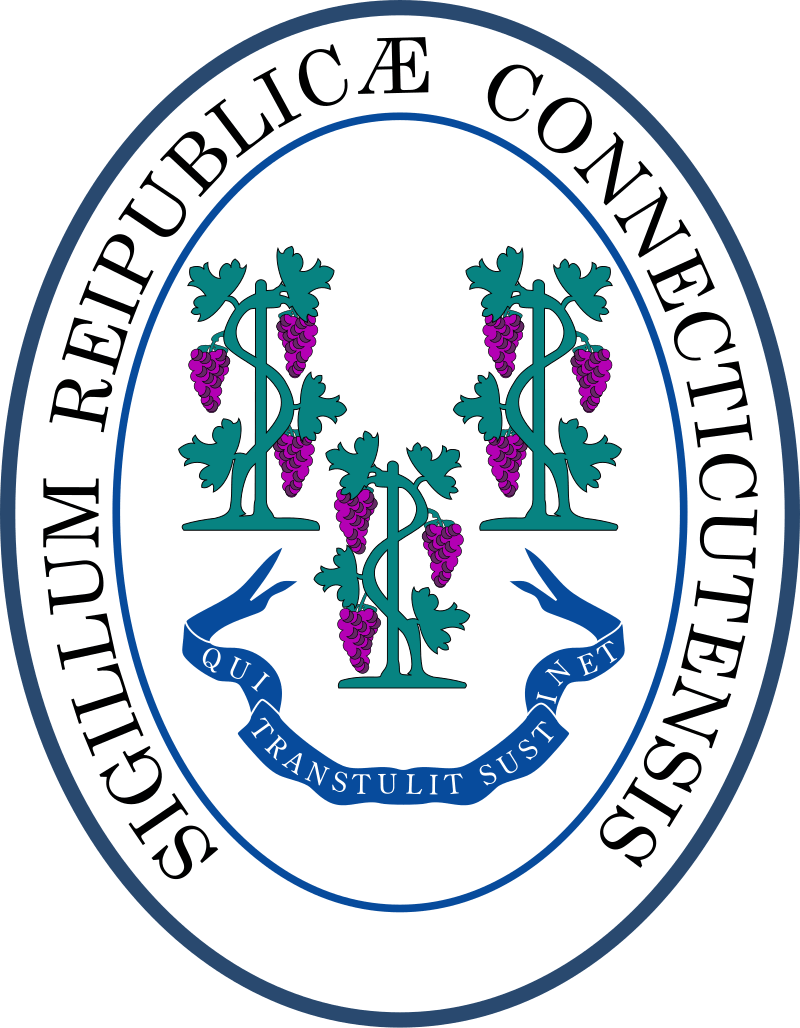 Connecticut State Seal Decal