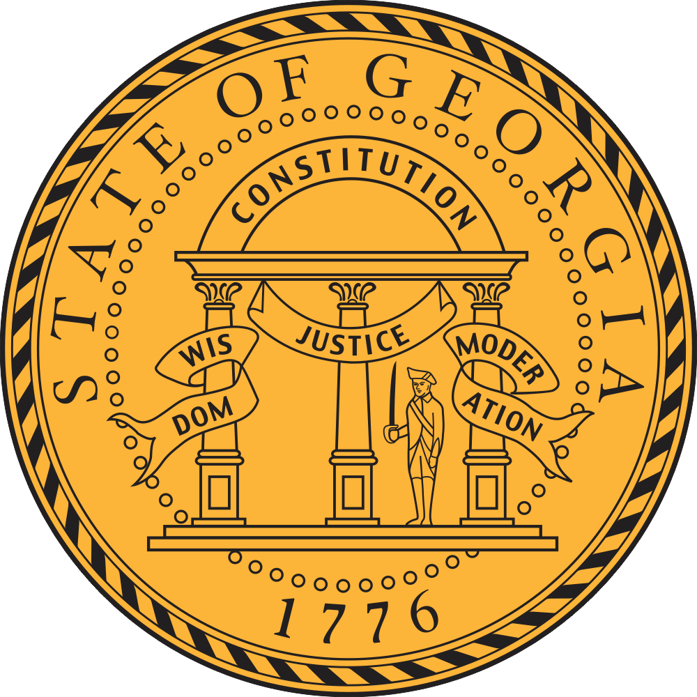 Georgia State Seal Decal